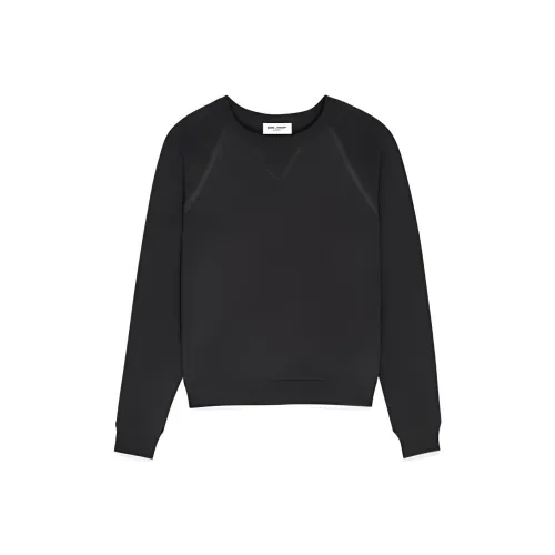 SAINT LAURENT Crew-neck Raglan-sleeve Sweatshirt