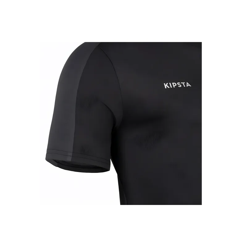 DECATHLON Soccer Jersey Unisex Smoky Black/Graphite Gray-4