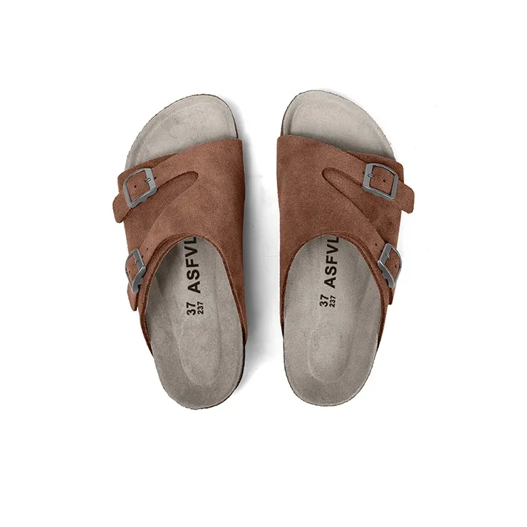 ASFVLT SNEAKERS Massage Slip Resistant Abrasion Resistant Quiet Slide Slippers Unisex-24