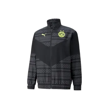 PUMA Borussia Dortmund '23 Soccer Jackets Men Black