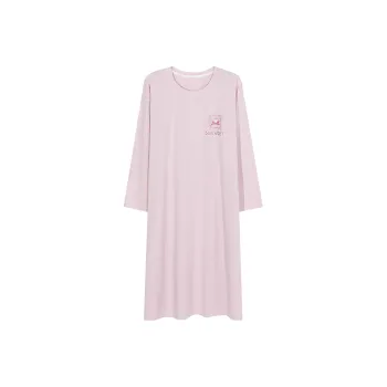 GOSO Nightgown Women's Light Purple