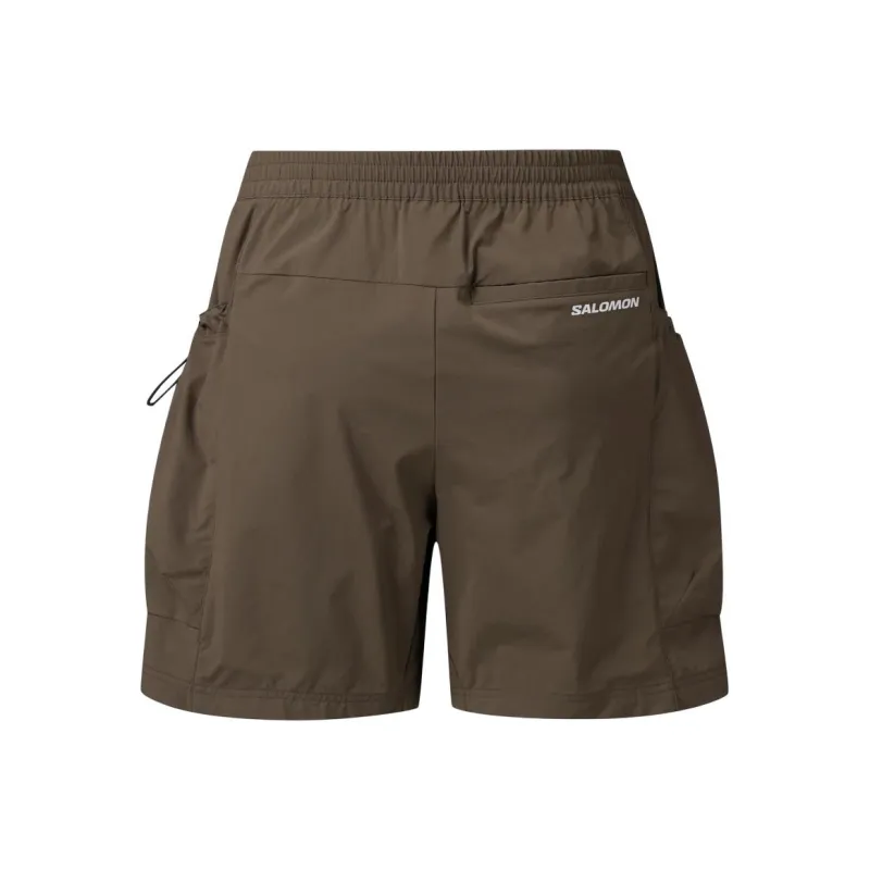 SALOMON Casual Shorts Unisex Brown-1