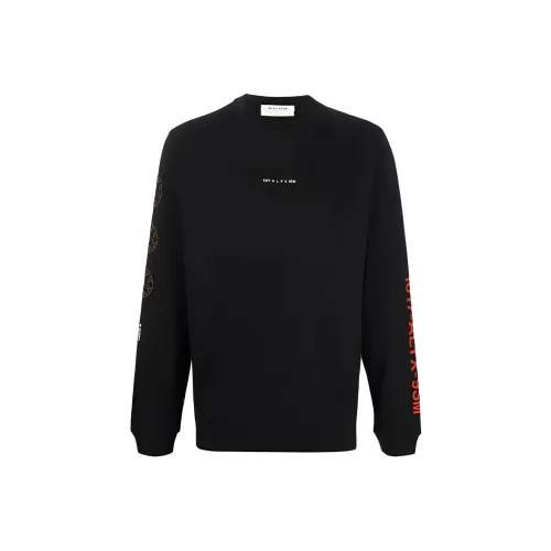 1017 ALYX 9SM 블랙 남성 맨투맨