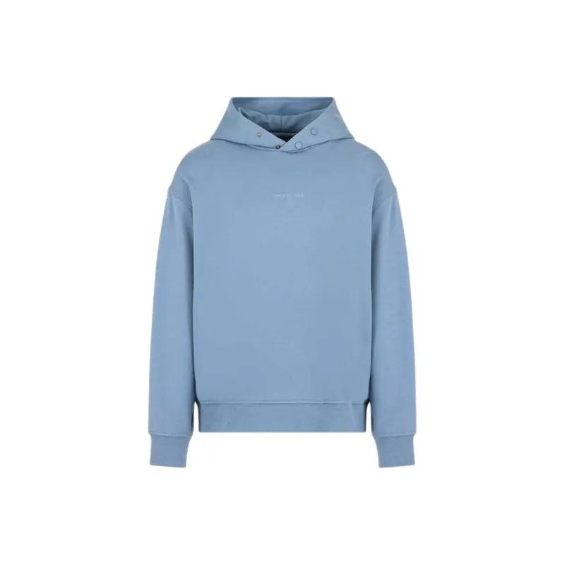ARMANI EXCHANGEAE FW24 Sweatshirt Unisex Haze Blue-0