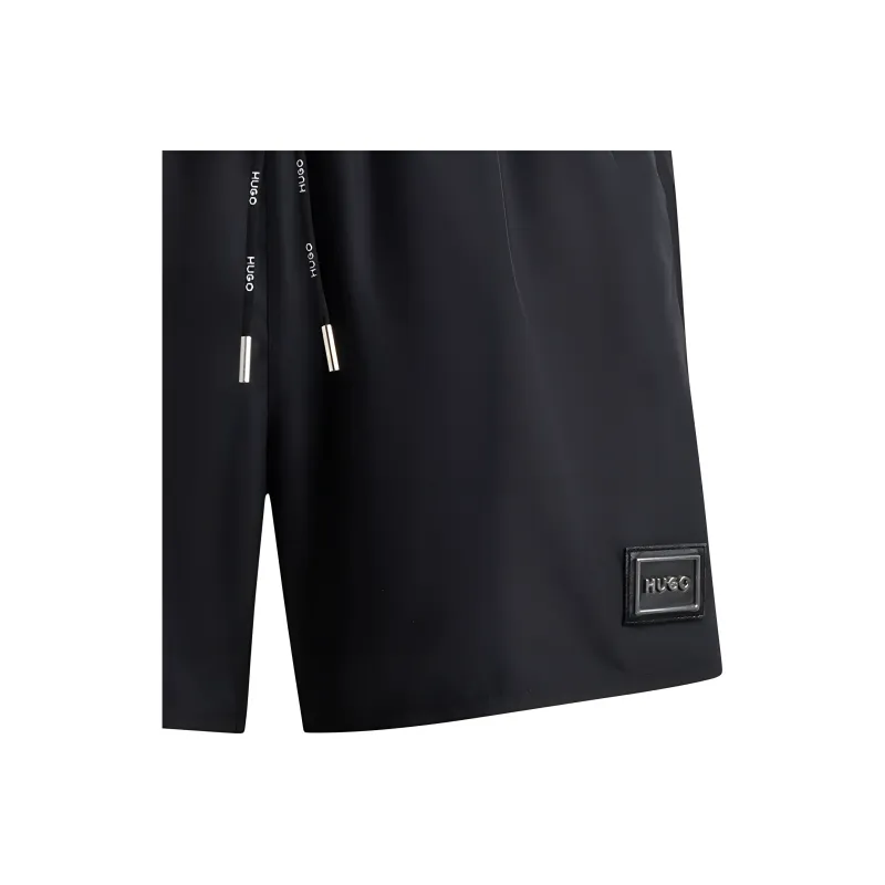 HUGO BOSS Logo plaque Drawstring Shorts-5