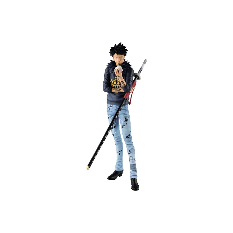 BANPRESTO Trafalgar D. Water Law Grandista The Grandline Man One Piece Bonus Gifts 29cm-0