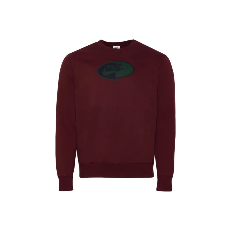 Nike Sweatshirts Men Burgundy-0