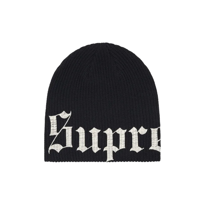 Supreme Old English Printed Beanie-0