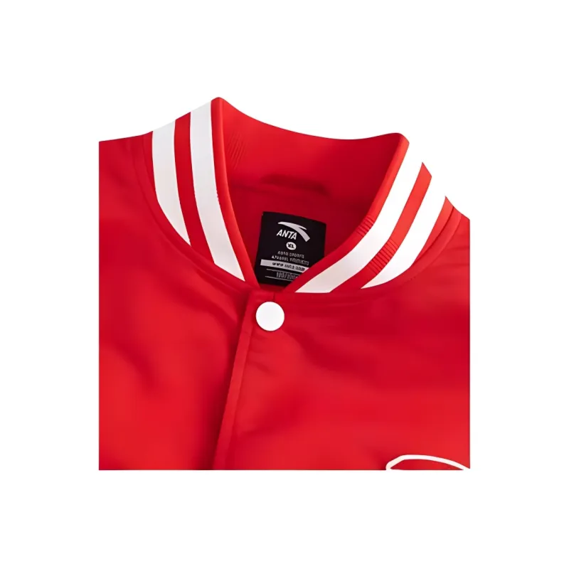 Anta Life Collection Puffer Jacket Unisex Rich Red-2