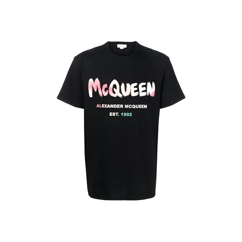 Alexander McQueen SS23 T Shirt Men's Black-0