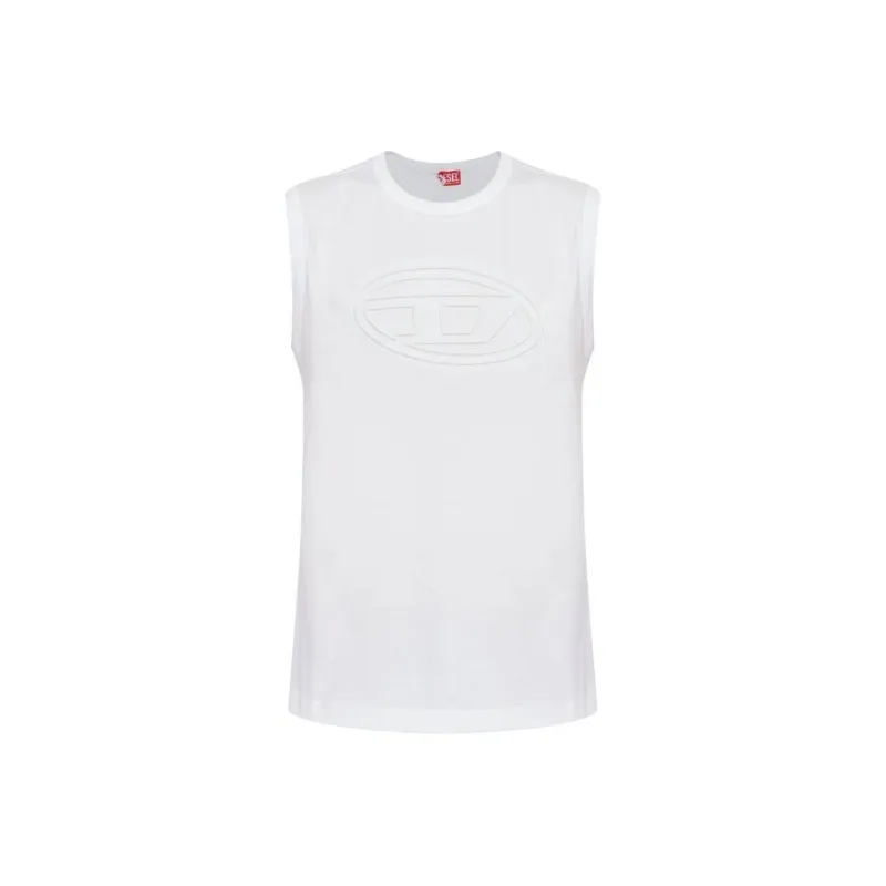 DIESEL T Bisco Bigoval Sleeveless T Shirt-0