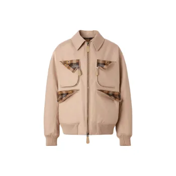 Burberry Jackets Men Soft Yellow Umber