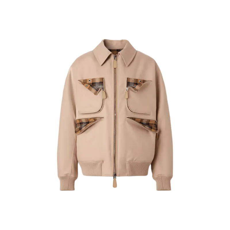 Burberry Jackets Men Soft Yellow Umber-0