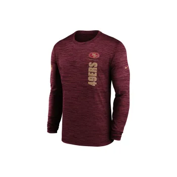 Nike San Francisco 49ers Sideline Velocity Men's Nike Dri FIT Nfl Long Sleeve T Shirt