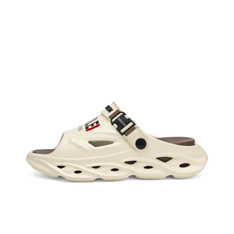 MIIOW Beach Sandals Men Black Gray/White Blue/Beige Brown/Olive Green-6