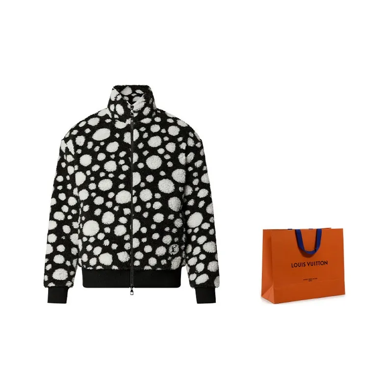 LOUIS VUITTON X Yayoi Kusama Infinity Dots Fleece Blouson-6
