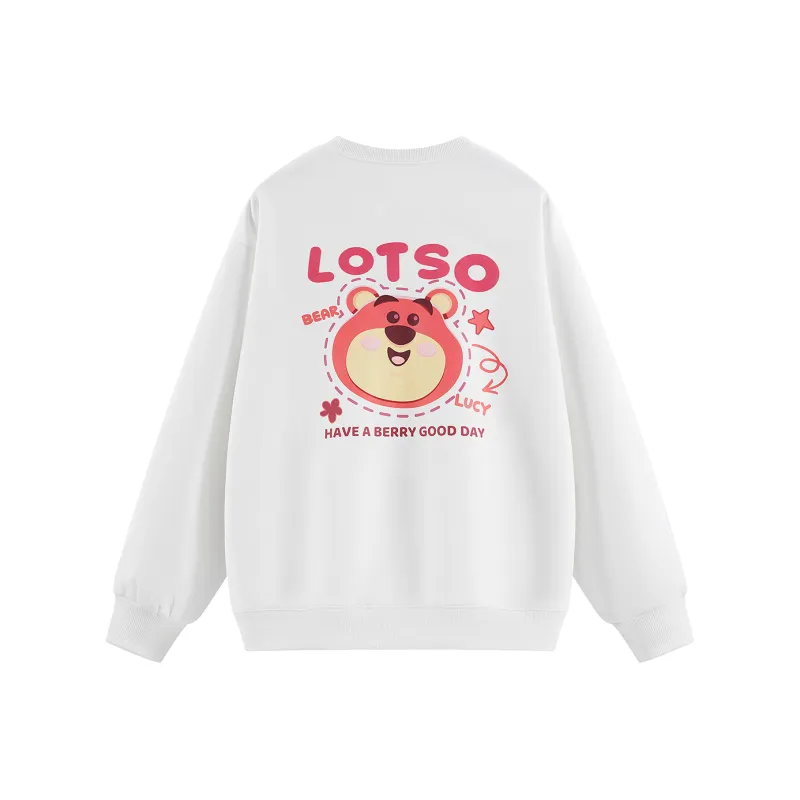 Disney Strawberry Bear Series Sweatshirts Unisex-18