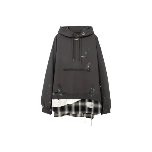 Maison Mihara Yasuhiro 블랙 남성 맨투맨