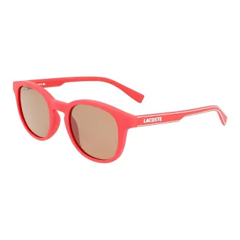 LACOSTE Round Sunglasses Kids' Red