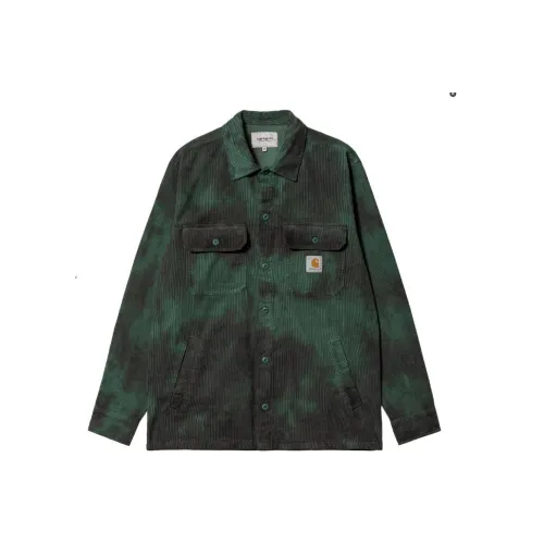 Carhartt WIP SS23 CHROMO Shirt Jacket Men's Green