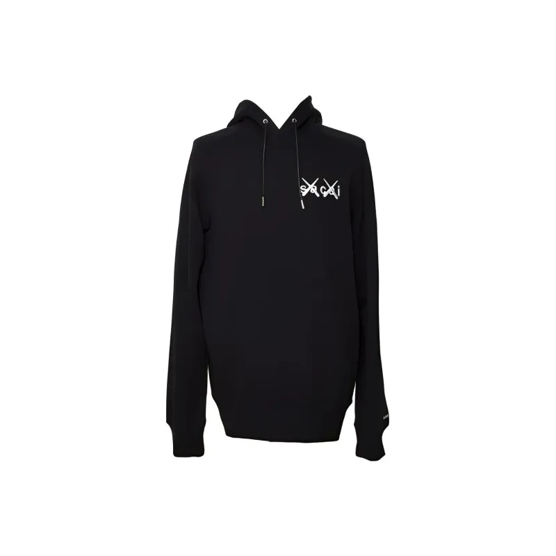 KAWS X Sacai Embroidery Hoodie-2