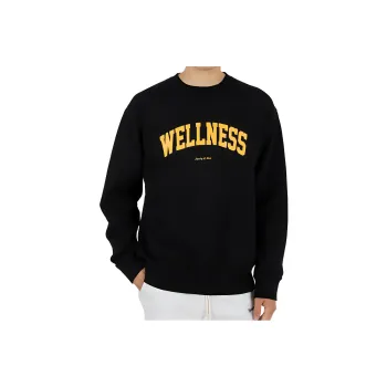 SPORTY & RICH Sweatshirts Unisex Black