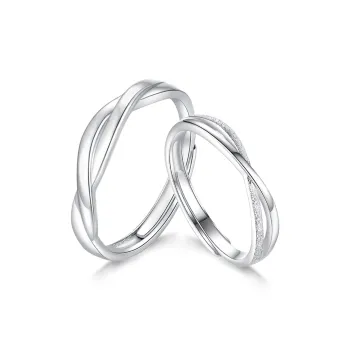 NUSQ Sterling Silver Rings Unisex