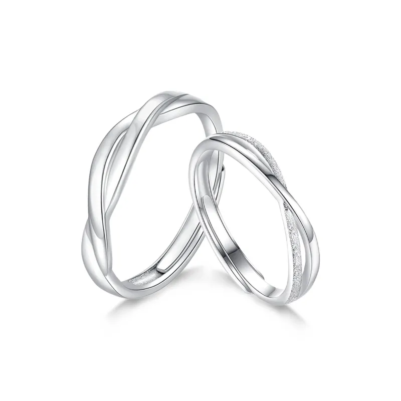 NUSQ Sterling Silver Rings Unisex-0