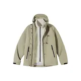 Women's Cinched Waist Almond Green (Comes with Polar Fleece Liner)