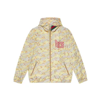 GUCCI Gg Patch Windbreaker