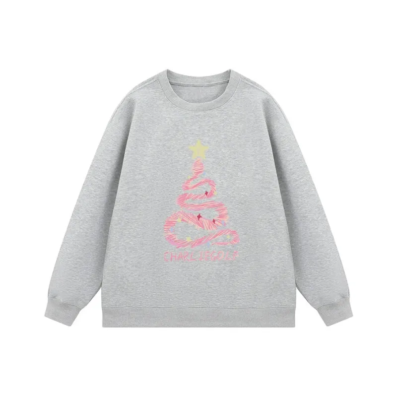 CHARLIE GOLF Sweatshirt Unisex White-4