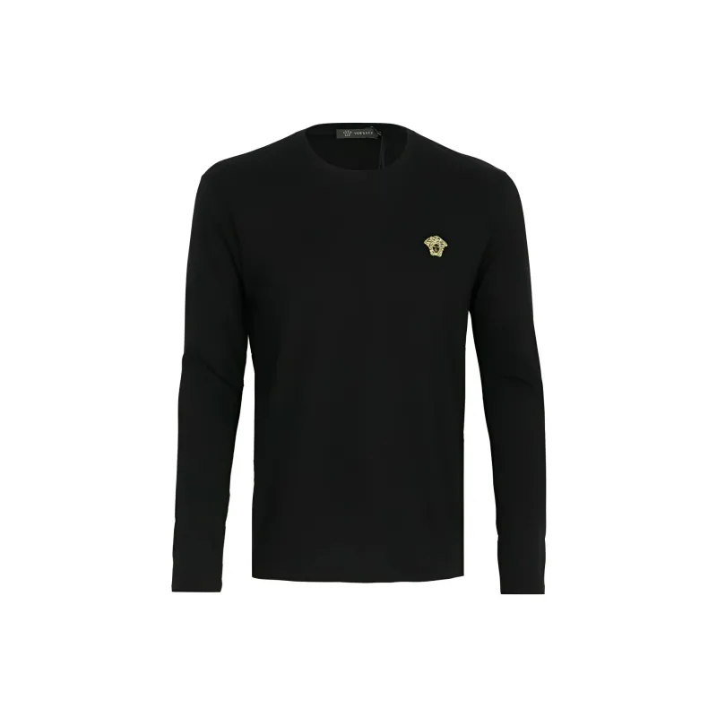 VERSACE T Shirts Men Black-0