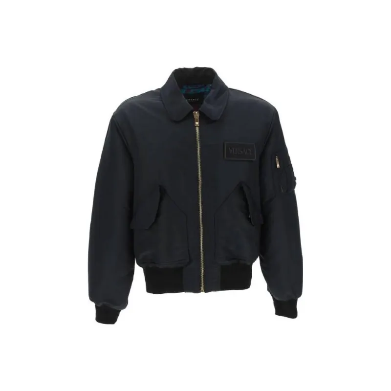 VERSACE Zip Up Bomber Jacket-0