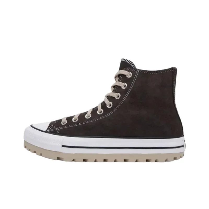 Converse Chuck Taylor All Star Anti Slip Wear Resistant High Top Canvas Shoes Men's Brown-0