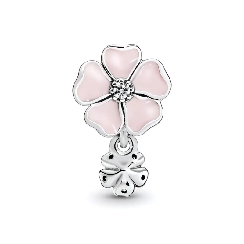 Pandora 925 Sterling Silver Jewelry Accessories Unisex Pink/Silver-1