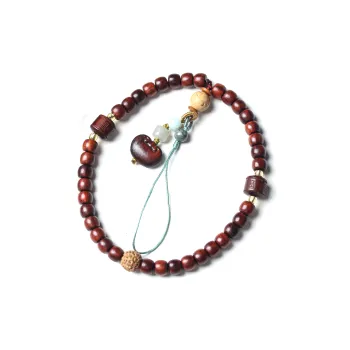 Xianyou Sandalwood Cell Phone Chain Unisex