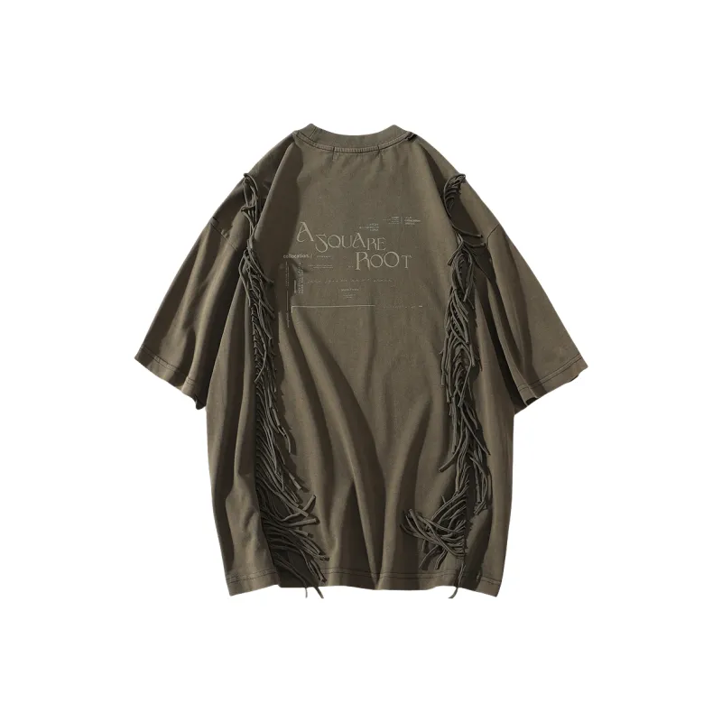 A SQUARE ROOT T Shirt Unisex Gray Coffee-0