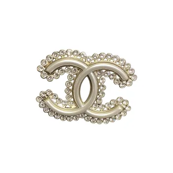 CHANEL 22c Early Spring Brooches Unisex Gold