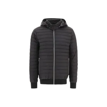 Moose Knuckles Air-Down Hooded Puffer Jacket
