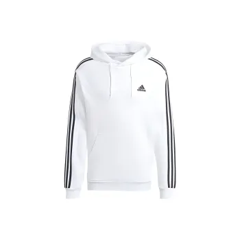 Adidas Free Shipping With AdiClub Essentials Fleece 3 Stripes Hoodie