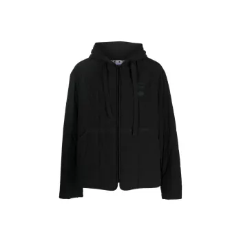 OFF WHITE Logo Patch Quilted Jacket