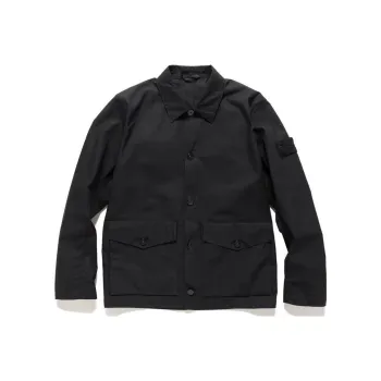 STONE ISLAND Ghost Collection Jackets Coats Men's Black