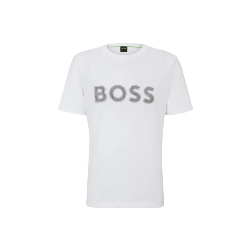 HUGO BOSS Logo appliqué T shirt-0