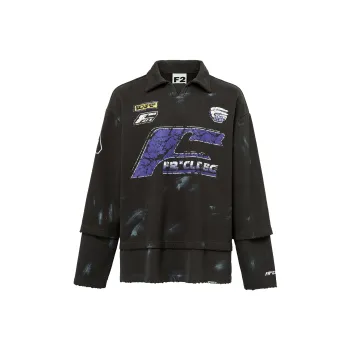 FIRE 2 COLD EGO Sweatshirt Unisex Faded Black