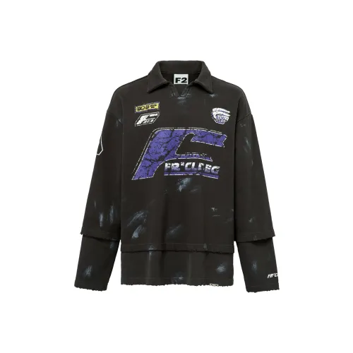 FIRE 2 COLD EGO Sweatshirt Unisex Faded Black