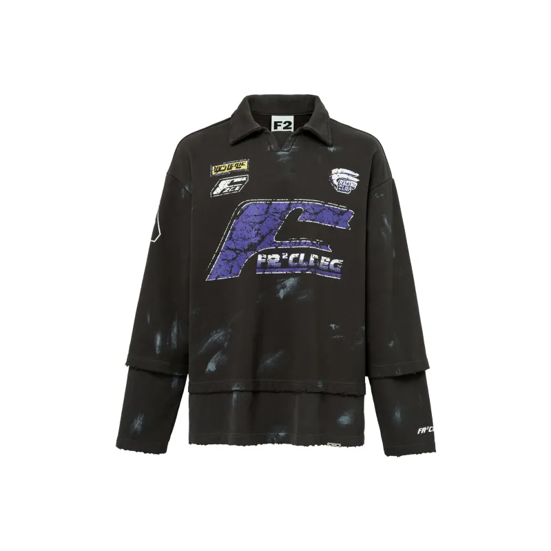 FIRE 2 COLD EGO Sweatshirt Unisex Faded Black-0