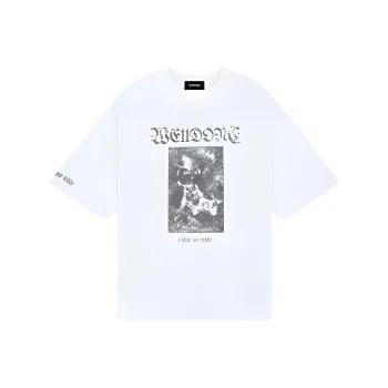 WE11DONE SS25 T Shirt Unisex White