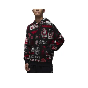 Jordan Essentials Sweatshirt Men's Black/Campus Red