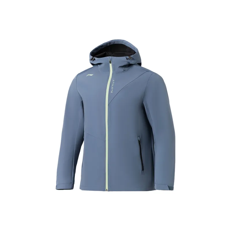 LiNing Fitness Series Jacket Men's Slate Blue-0