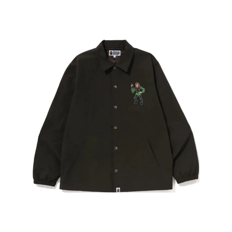 Bape Ape Graphic Coach Jacket-4